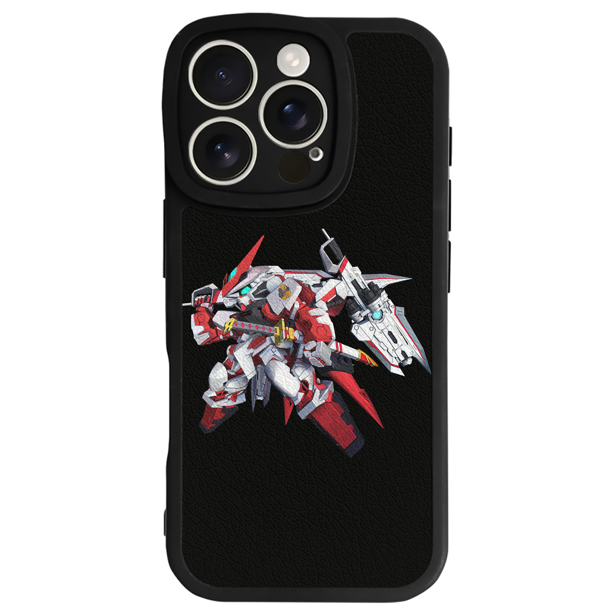 （画像用） 機動戦士ガンダム Mobile Suit Gundam 【iPhone 16シリーズ対応】シリコンスマホケース（レザー調） 材質：シリコン